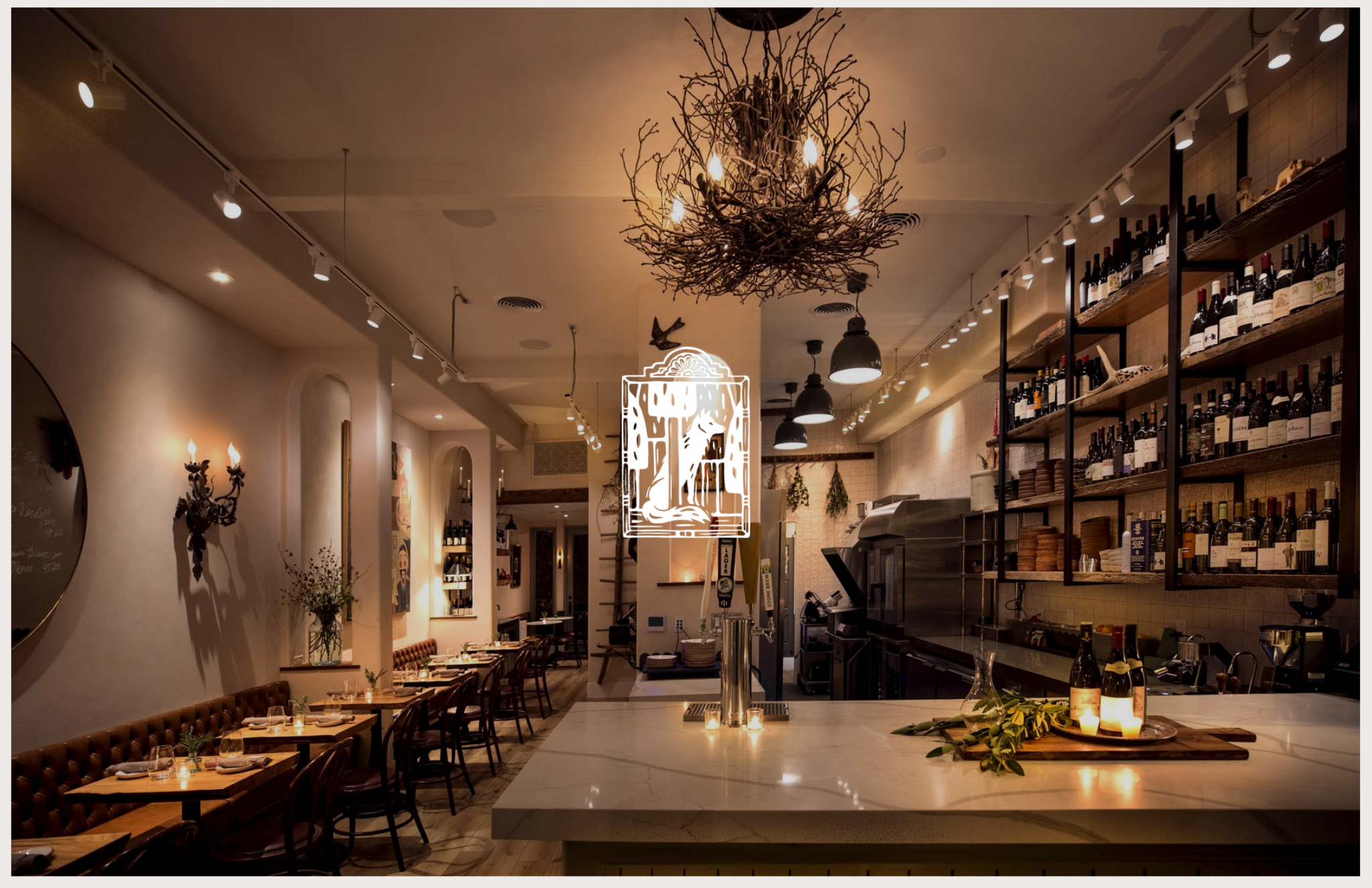 Wolf in the Woods homepage screenshot